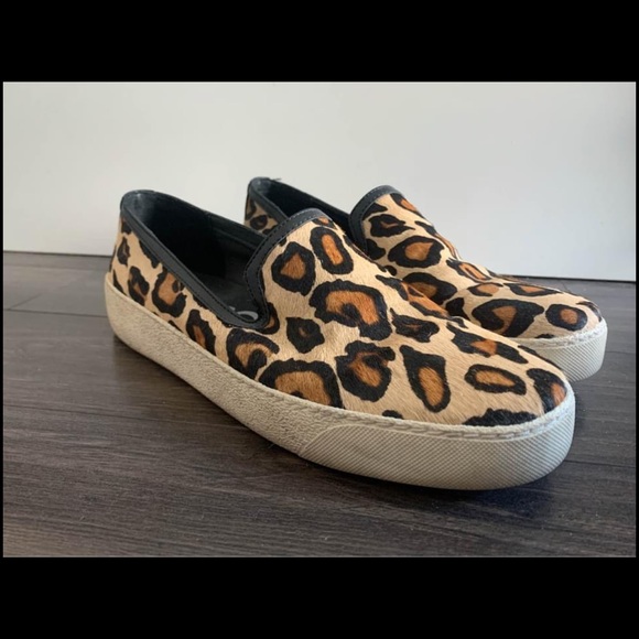 Sam Edelman leopard print sneakers/loafers - Picture 3 of 3